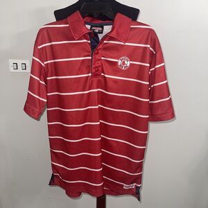 Boston Red Sox Stitches Embroidered MLB Polo Shirt Men’s Size Medium